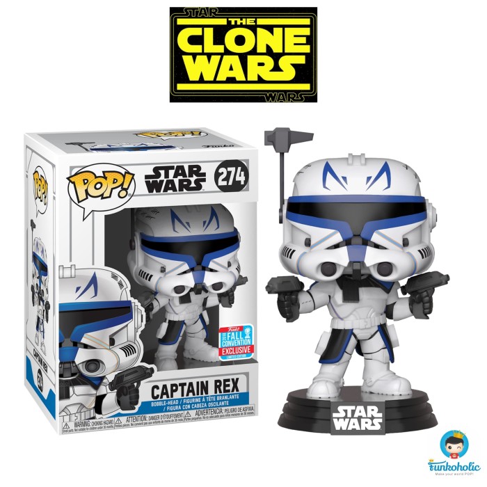 Jual Funko Pop Star Wars The Clone Wars Captain Rex Nycc