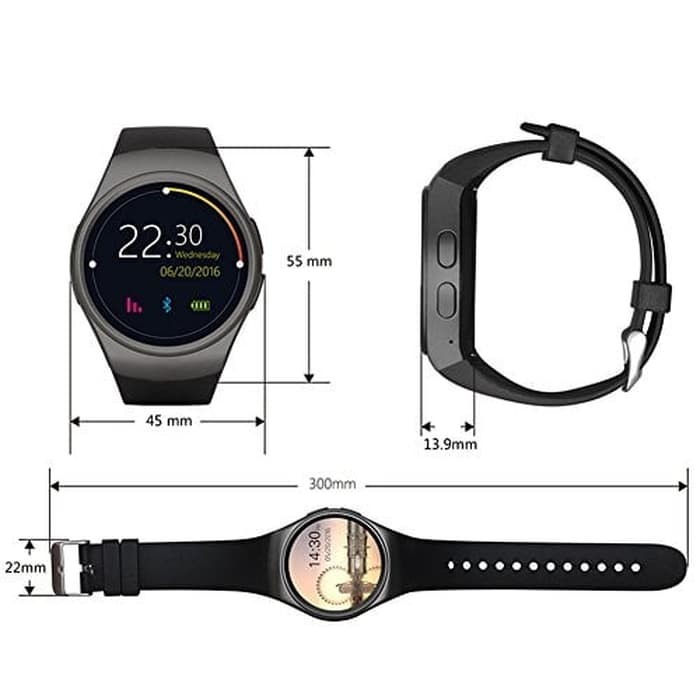 kingwear kw18 smartwatch bluetooth 4.0