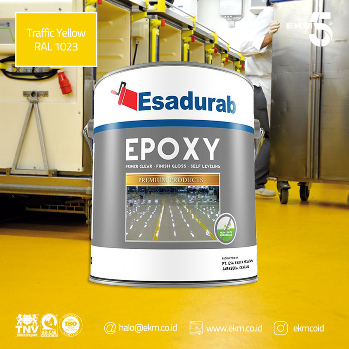 Jual Cat Epoxy Lantai Esadurab 5 Liter Traffic Yellow 3 Komponen Kab Bekasi Supermarket Tokopedia Jual Cat Epoxy Lantai Esadurab 5 Liter