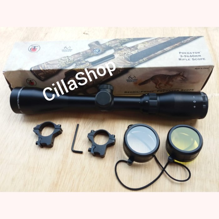 Foto Produk Telescope Thomson Predator 3-9 × 40 MM Zoom dari cillaSport
