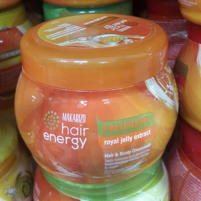 Makarizo Hair Energy Creambath Royal Jelly Extract Sachet 60 Gr Source · Makarizo royal jelly extract Hair creambath Makarizo Masker Rambut