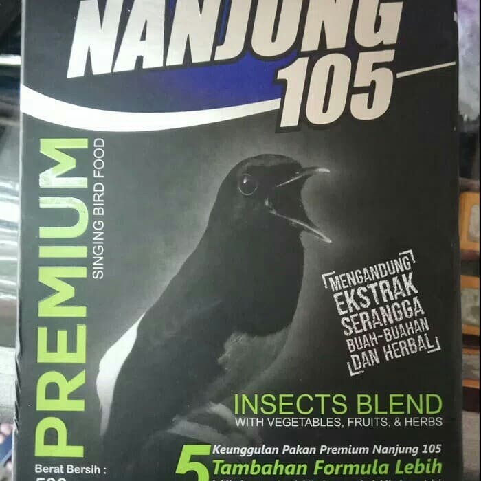 Jual Nanjung 105 Pakan Burung Ebod Jaya Kota Bandung De Hydros