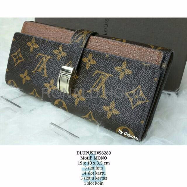 Jual Dompet Kecil Wanita Dompet Lipat Wanita Dompet Lv Push 58289 Jakarta Utara Ronald Holic Tokopedia