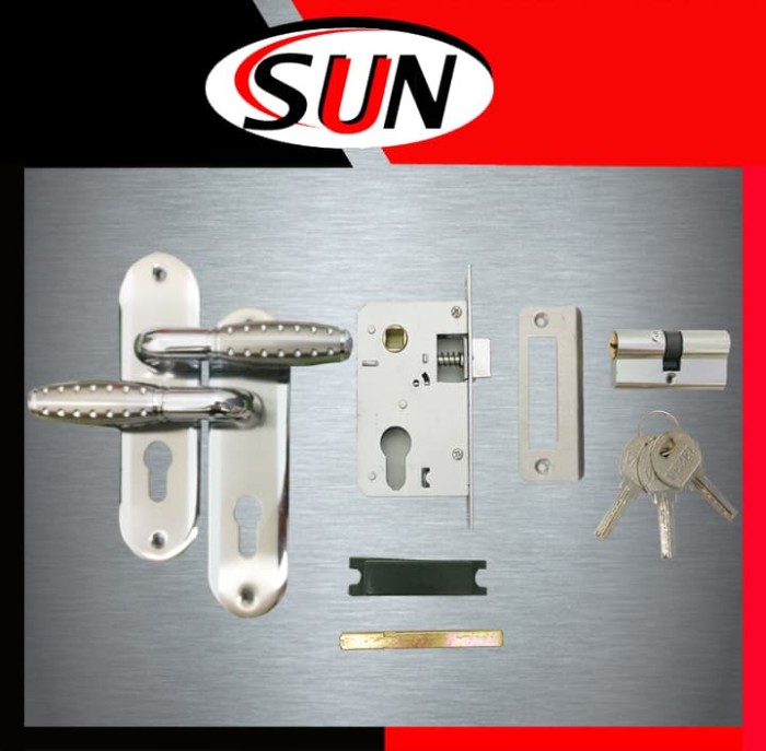 Jual Handle Set Kunci Pintu Rumah Putih Stainless Ukuran Kecil Kab Bekasi Sun Hardware Tokopedia