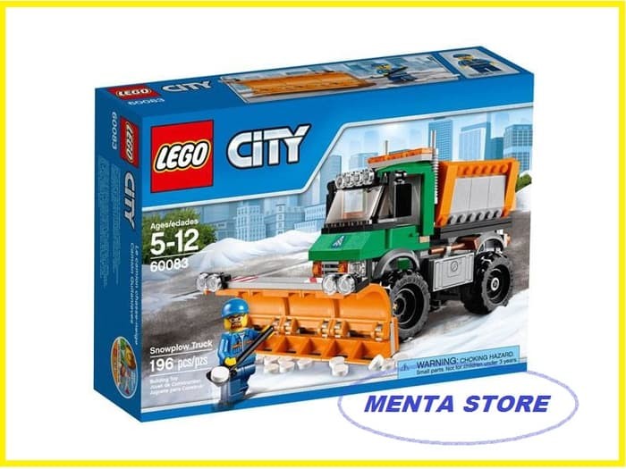 Jual Lego City 60083 Snowplow Truck Snowplough Snow Blade Vehicles