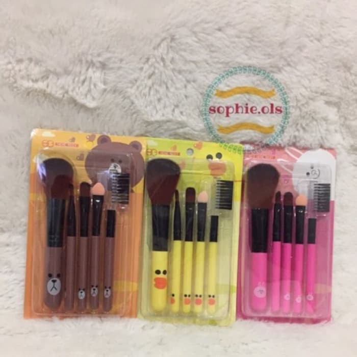 Set Makeup Brush Kuas Line Halus - Makeup Line Set Makeup Brush Kuas Line Halus - Makeup Line