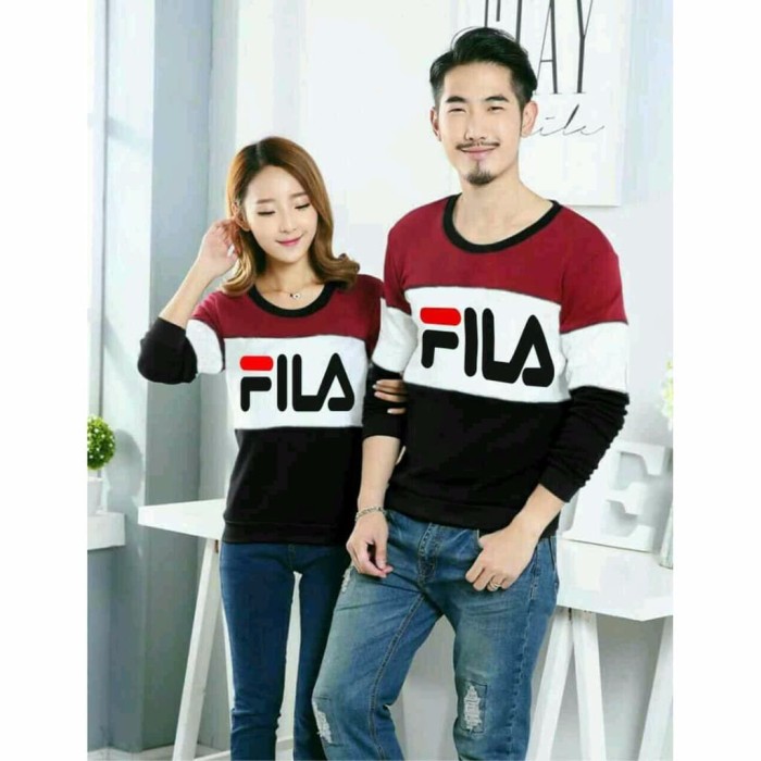 Harga Ll Sweater Couple Fila Baju Couple SweaterSpotharga.com Harga Ll Sweater Couple Fila Baju Couple SweaterSpotharga.com