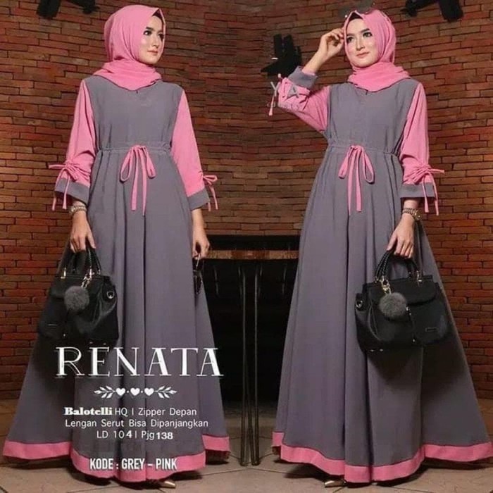 Gamis Syari Baju Gamis Pesta Wanita Dress Pesta Gamis Balotelli