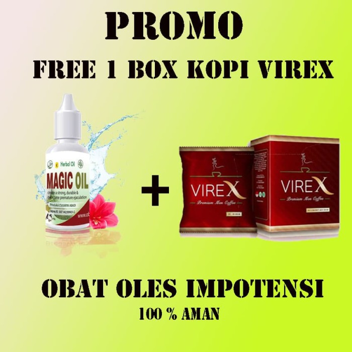 Herbal Magic Oil Obat Oles Alat Vital Pria Agar Keras Kencang Lama .