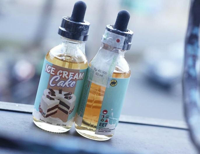 Jual Liquid Ice Cream Cake 60ml By Dr Coil Liquid Sudah Berpita