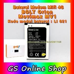 Baterai Modem BOLT Orion Movimax MV1 Li 021 batre battery Berkualitas