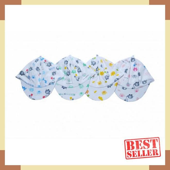Fluffy Babywear - Topi Pet Newborn (Isi 2 Pcs)