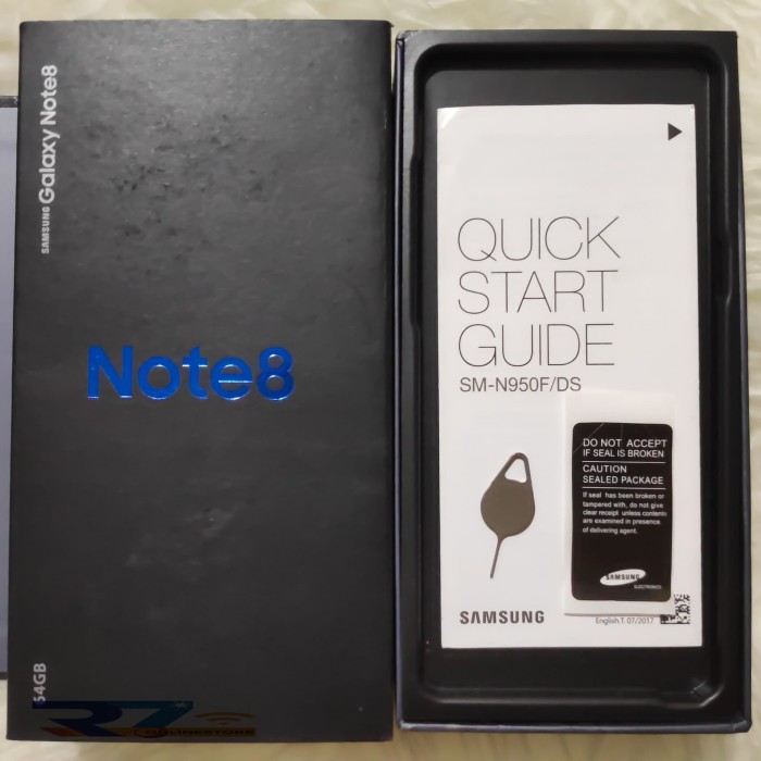 Box/Dus/Kotak Samsung Galaxy Note 8 (Full Set OTG & Konverter Type