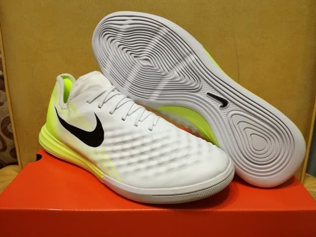 Jual Sepatu Futsal Nike Magistax Finale Ic Replika White Volt