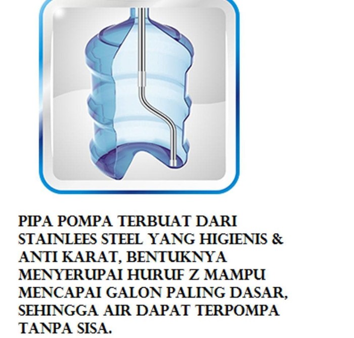 Diskon Sanken Hwd-Z95-Z96 Dispenser Air Duo Gallon -Galon Atas Dan