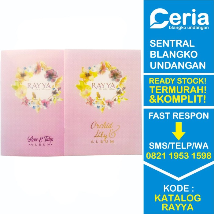 Cari Harga Blangko Kartu Undangan Pernikahan Murah Series BC 042 Biru. Source · Buku Katalog Blangko Undangan Rayya
