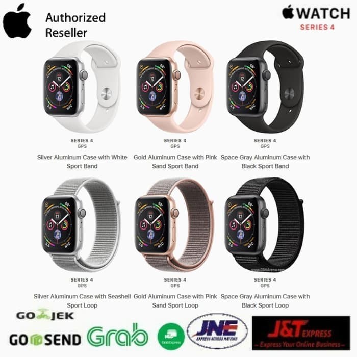 series 4 space gray aluminum case black sport band 44mm