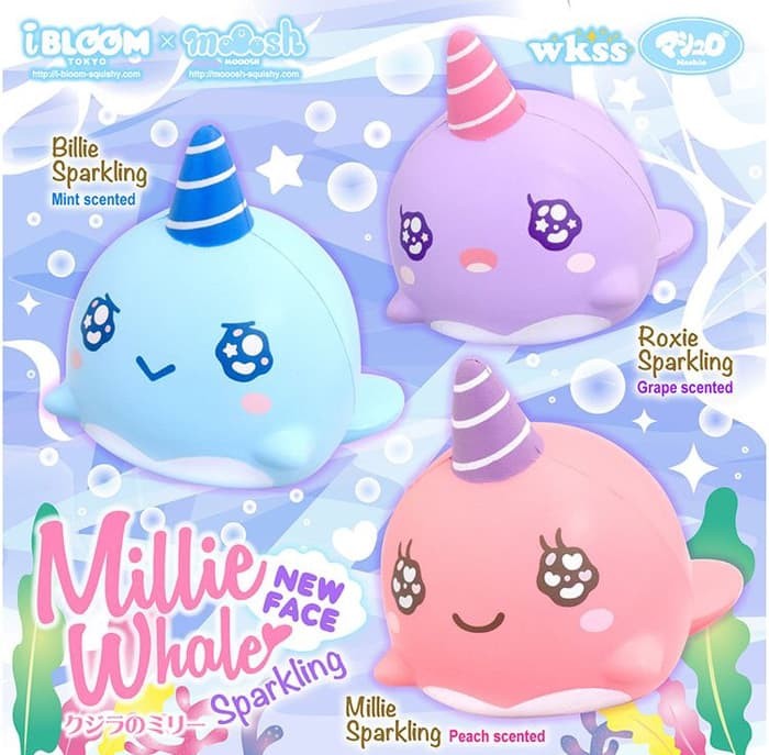 mini millie the whale squishy