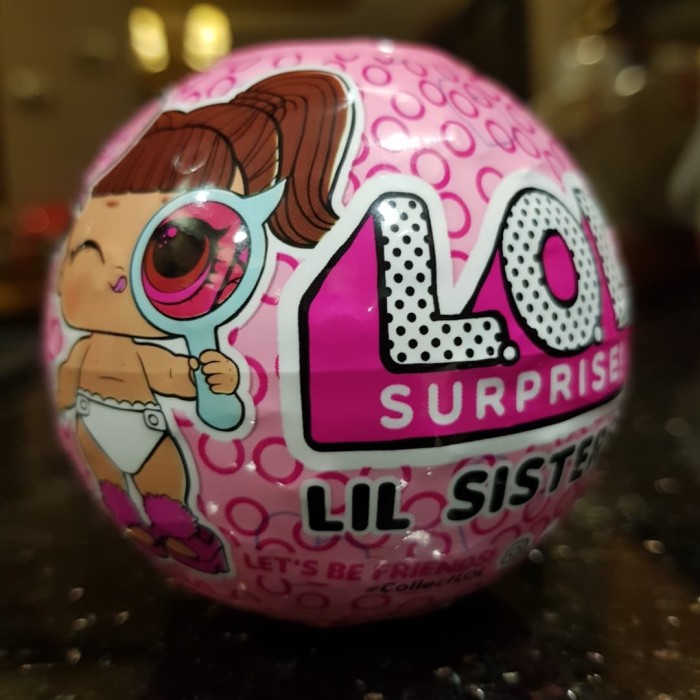 L.O.L LOL Surprise Surprise Lil Sisters Ball Eye Spy Series Double pack 2pcs