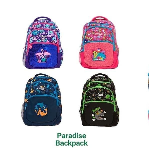 smiggle mesh backpack