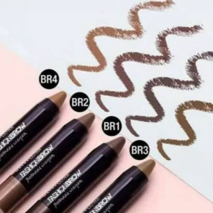 ... Harga Pensil Alis Eyebrow Kit Maybelline Fashion Brow Pomade Crayon