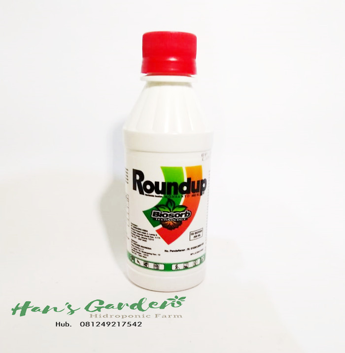Pembasmi rumput / gulma Roundup 486 SL Herbisida 200 ml