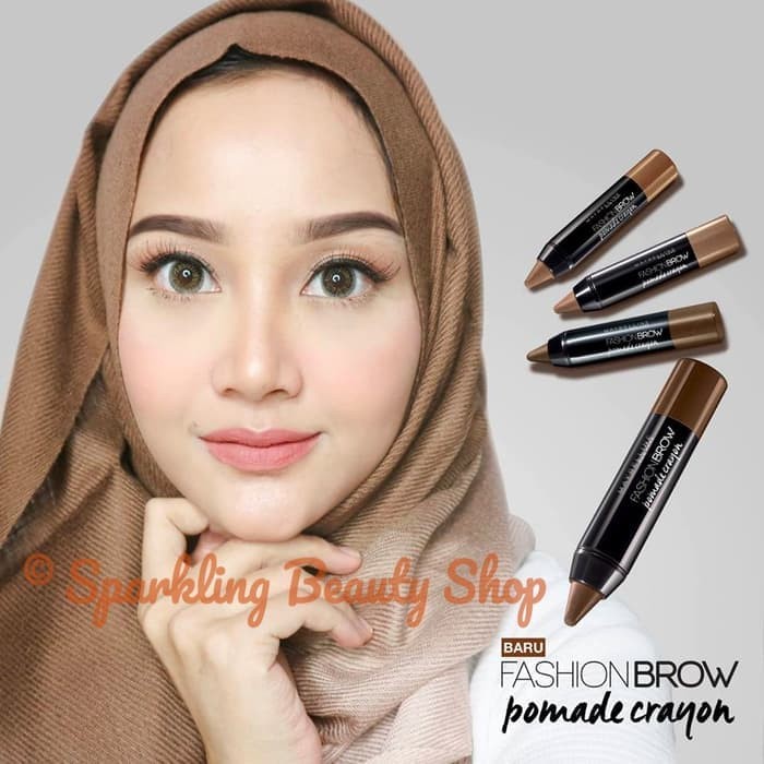 Kelebihan Maybelline Fashion Brow Pomade Crayon Eyebrow Br2 Mocha Source · Eyebrow Powder & Pomade Maybelline