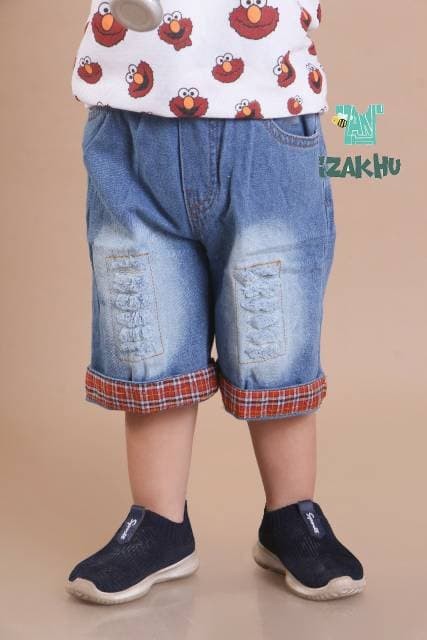 Jual Celana  Anak  Stik  Balik  Jeans  Gelap CELANA  PENDEK 