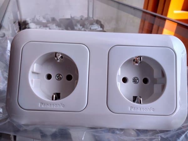 Jual Stop Kontak Double Tanam Panasonic - Kota Jambi