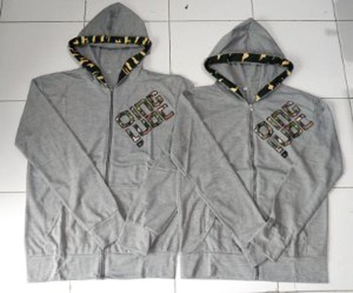Jacket Qing Army Abu - sweater couple - jaket couple - Diskon