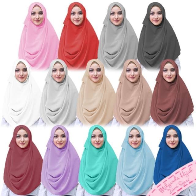 Jilbab Instan Zaina