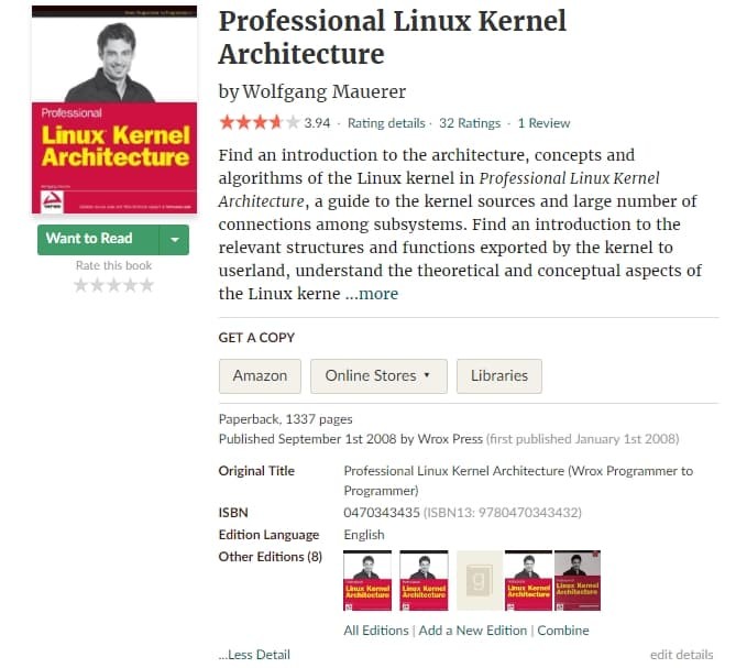 Professional Linux Kernel Architecture Pdf