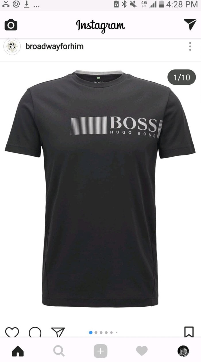 fake hugo boss t shirt