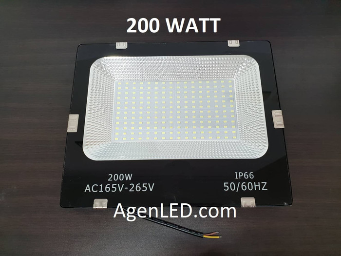 Jual LED SOROT 200W Flood Light Lampu penerangan tembak