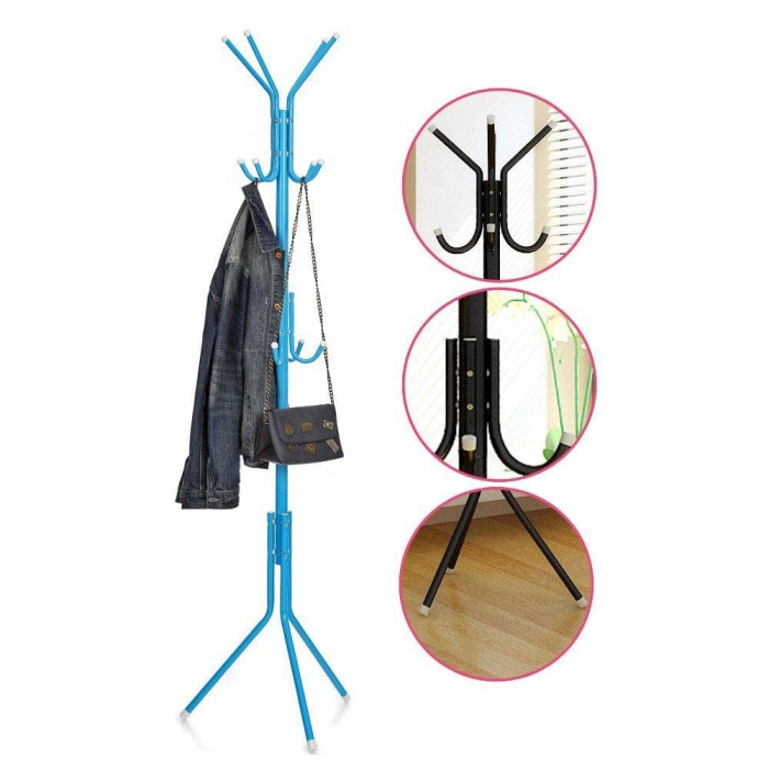 Terlaris Stand Hanger Multifungsi - Gantungan Baju Tiang Berdiri