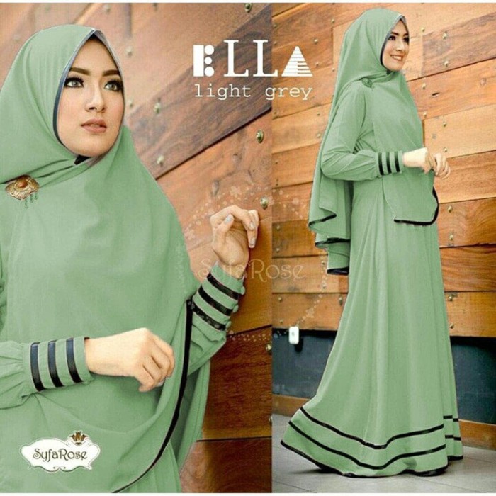 Best Syfarose Syari Gamis Maxi dress Bahan Jersey Premium