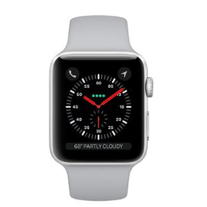 apple watch silver fog