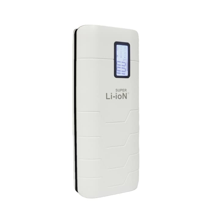 Super Li-ion Power Bank Capsule II 22000mAh- Putih list hitam