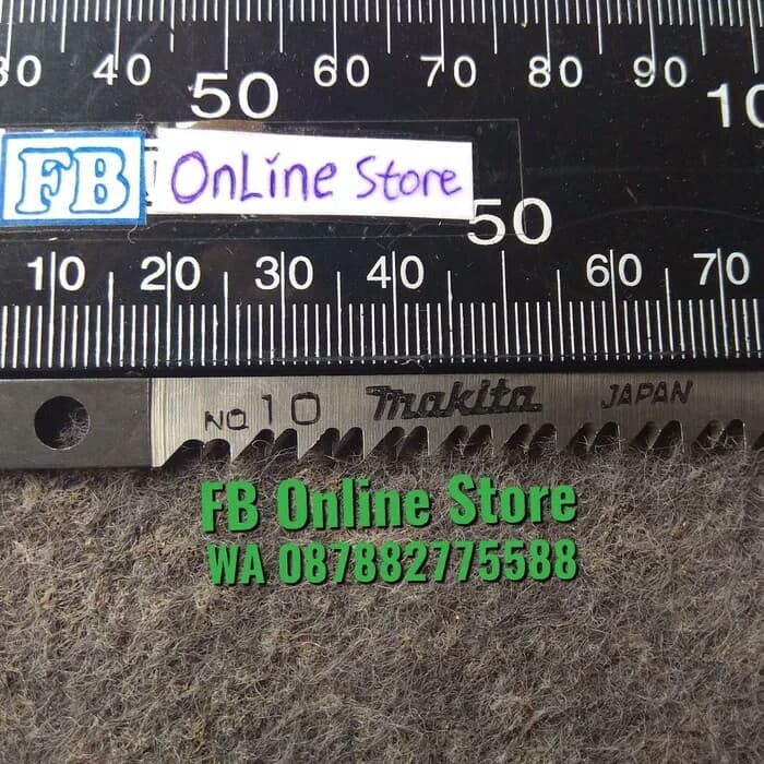 Mata Gergaji Jigsaw no 10 Makita Blade A-85818 Jepang ORIGINAL
