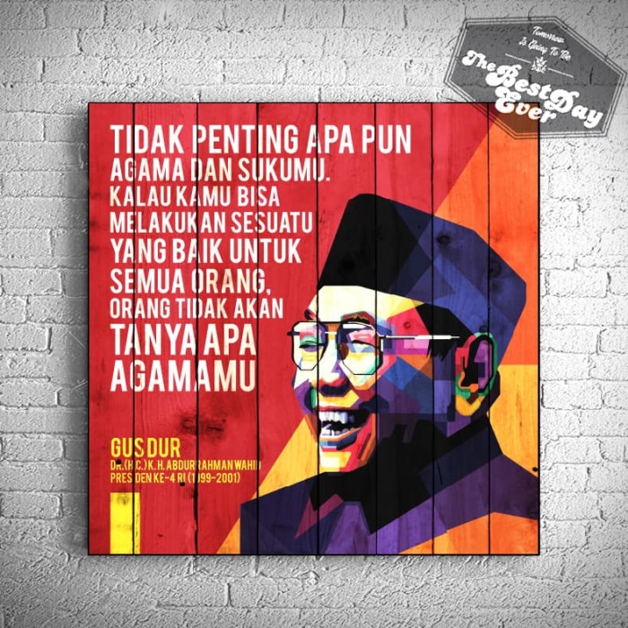 Jual Vintage Poster 40x40 Kab Tangerang The Best Day Ever Tokopedia