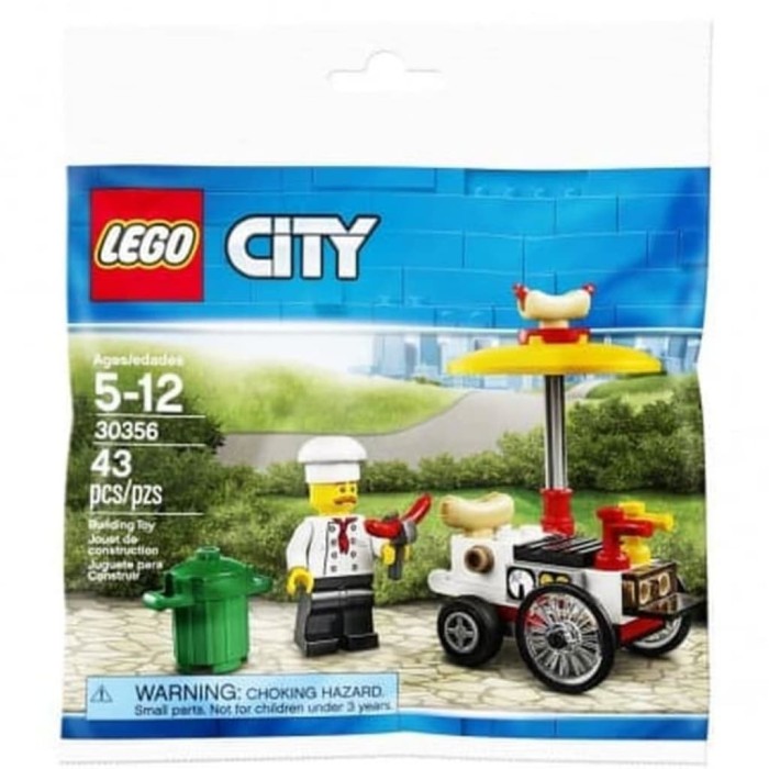 NEW LEGO SEALED POLYBAG CITY 30356 Hot Dog Stand