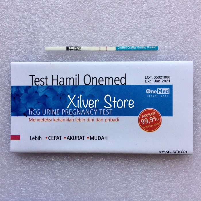 Jual Testpack Strip Onemed / Tes Kehamilan / Tes Hamil / Tespek - Kab