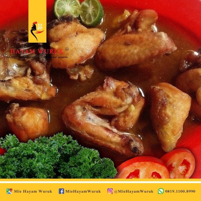 Mie Hayam Wuruk | Ayam Goreng Saos Mentega Siap Saji
