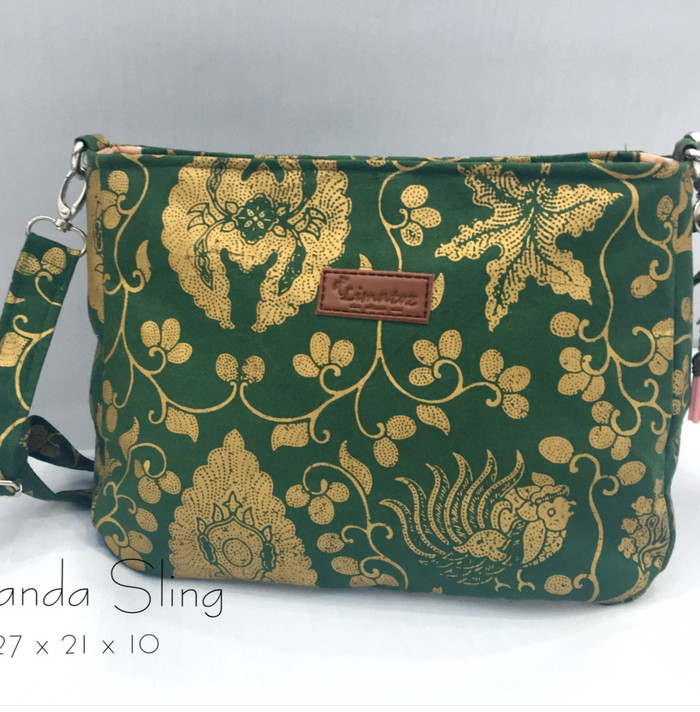 sling bag batik