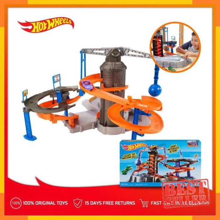 hot wheels construction zone chaos