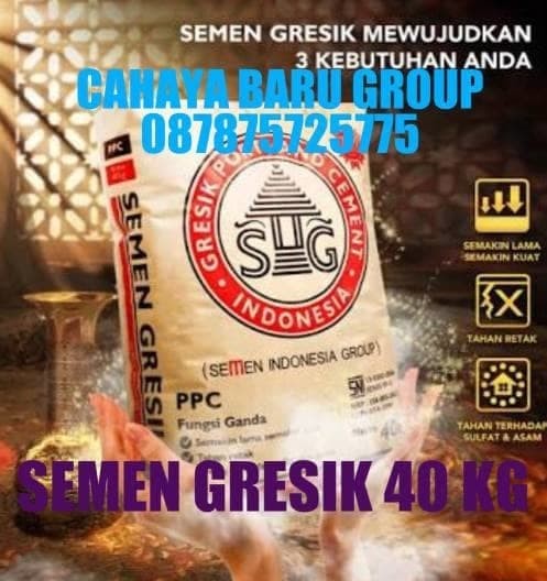 Jual SEMEN GRESIK 40 KG 1/2 DO(100 SAK) - Jakarta Pusat ...