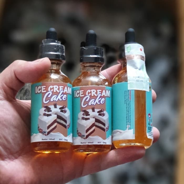 Jual Liquid Ice Cream Cake Dr Coil 60ml 3mg Liquid Dr Coil Ice Cream
