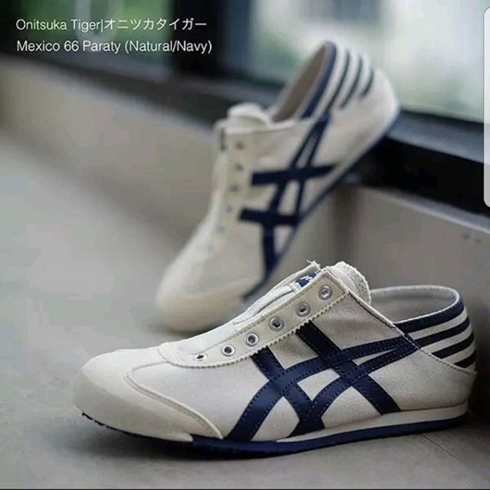 Jual Sepatu Sneakers Merk Asics Onitsuka Warna Putih Biru Original Jakarta Pusat Sepatuanak3 Tokopedia