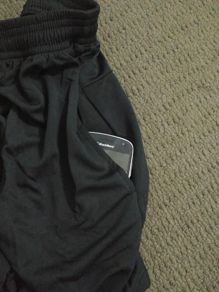 Celana Nike Hitam Polos Berkantong Grade Ori Berkualitas