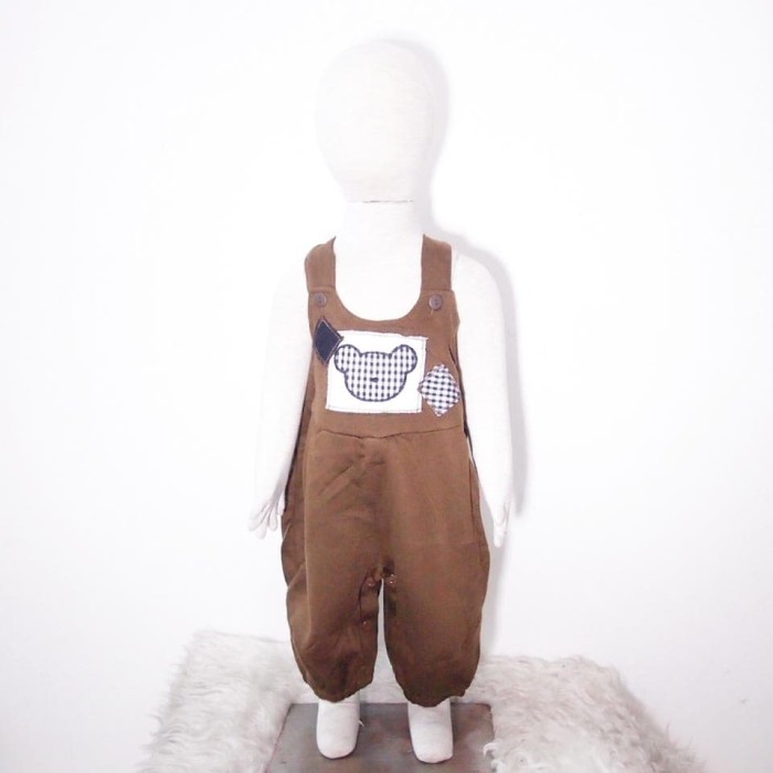 kids tan jumpsuit